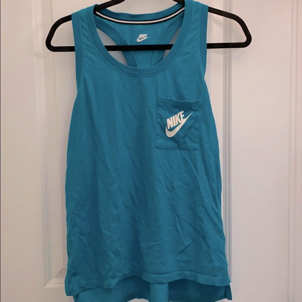 NIKE Teal Racerback Tank